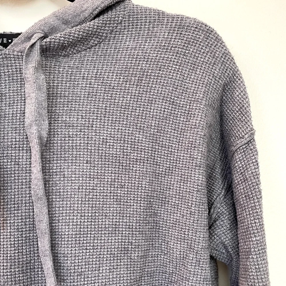 Love Ellie | Grey Hooded Sweater | Size Small - Picture 5 of 11
